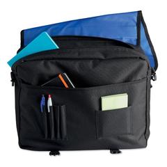 Vue Porte-documents - Flapa de couleur bleu| Krokrodeal