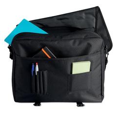Vue Porte-documents - Flapa de couleur noir| Krokrodeal