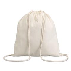 Vue Sac avec cordon - Hundred de couleur marron| Krokrodeal