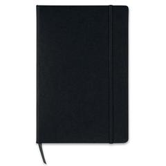 Vue Bloc-notes A5 - Squared de couleur noir| Krokrodeal