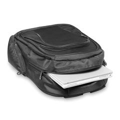 Vue Sac à dos pour ordinateur port - Macau de couleur noir| Krokrodeal