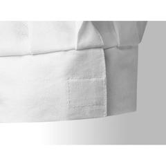 Vue Toque de chef en coton 130g/m2 - Chef de couleur blanc| Krokrodeal