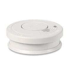Vue Détecteur de fumée - Nonsmoke de couleur blanc| Krokrodeal