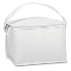Vue Sac isotherme 6 cannettes - Cubacool de couleur blanc| Krokrodeal