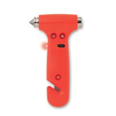 Vue Marteau de sécurité 3 en 1 - Resq de couleur orange| Krokrodeal