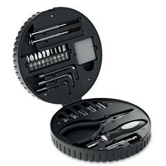 Vue Set de bricoleur - Rueda tool de couleur noir| Krokrodeal