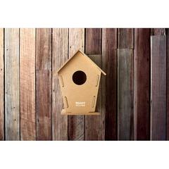 Vue Nichoir - Woohouse de couleur marron| Krokrodeal