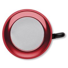 Vue Sonnette de vélo - Ringring de couleur rouge| Krokrodeal