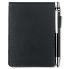 Vue Carnet A7 - Cam de couleur noir| Krokrodeal