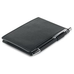 Vue Carnet A7 - Cam de couleur noir| Krokrodeal