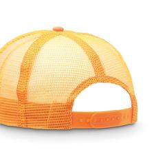 Vue Casquette - Trucker cap de couleur orange| Krokrodeal