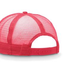 Vue Casquette - Trucker cap de couleur rouge| Krokrodeal