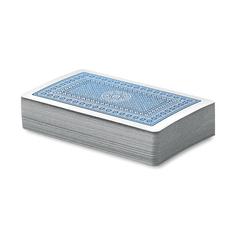 Vue Cartes à jouer - Aruba de couleur bleu| Krokrodeal