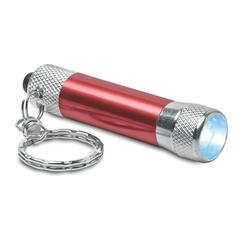Vue Mini lampe torche - Arizo de couleur rouge| Krokrodeal