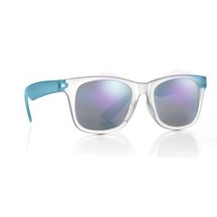 Vue Lunettes de soleil miroir - America touch de couleur bleu| Krokrodeal