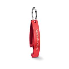 Vue Décapsuleur porte-clés - Colour twices de couleur rouge| Krokrodeal