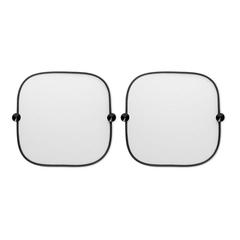 Vue Set de deux pare-soleil - Sombra light de couleur noir| Krokrodeal