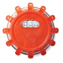 Vue Lampe d'urgence - 5lights de couleur orange| Krokrodeal