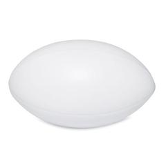 Vue Anti-stress ballon de rugby - Madera de couleur blanc| Krokrodeal