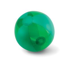 Vue Ballon de plage gonflable - Aquatime de couleur vert| Krokrodeal