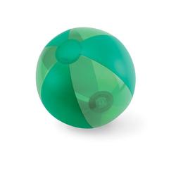 Vue Ballon de plage gonflable - Aquatime de couleur vert| Krokrodeal