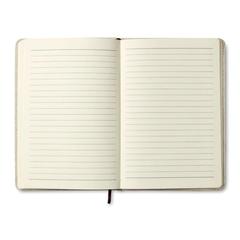 Vue Carnet A5 avec 96 pages toile - Canvas de couleur marron| Krokrodeal
