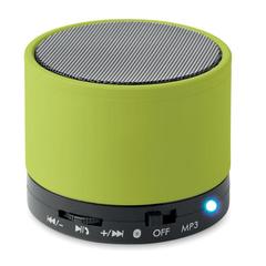Vue Haut-parleurs sans fil - Round bass de couleur vert| Krokrodeal