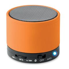 Vue Haut-parleurs sans fil - Round bass de couleur orange| Krokrodeal