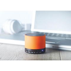 Vue Haut-parleurs sans fil - Round bass de couleur orange| Krokrodeal