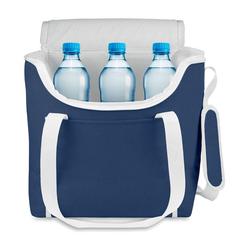 Vue Sac isotherme en polyester 600 - Indo de couleur bleu| Krokrodeal