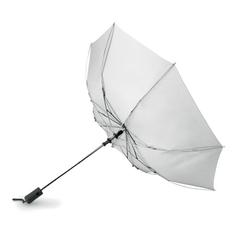 Vue Parapluie ouverture auto. - Haarlem de couleur blanc| Krokrodeal