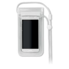 Vue Pochette étanche pour smartpho - Colourpouch de couleur blanc| Krokrodeal