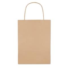 Vue Sac cadeau (petit) 150 gr/m² - Paper small de couleur marron| Krokrodeal