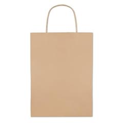 Vue Sac cadeau (moyen) 150 gr/m² - Paper medium de couleur marron| Krokrodeal