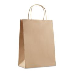 Vue Sac cadeau (moyen) 150 gr/m² - Paper medium de couleur marron| Krokrodeal