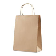 Vue Sac cadeau (moyen) 150 gr/m² - Paper medium de couleur marron| Krokrodeal