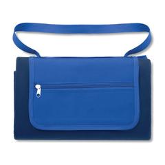 Vue Couverture de pique nique - Goodtimes de couleur bleu| Krokrodeal