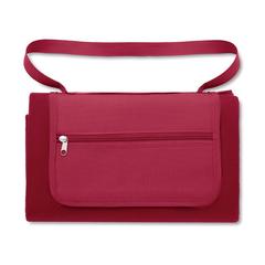 Vue Couverture de pique nique - Goodtimes de couleur rouge| Krokrodeal
