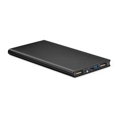 Vue Station de chargement 8000mAh - Powerflat8 de couleur noir| Krokrodeal