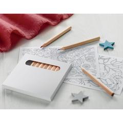 Vue Set de dessin adulte - Paint&relax de couleur blanc| Krokrodeal