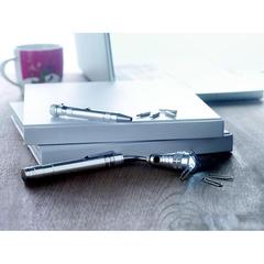 Vue Set d'outils avec torche - Strech-torch set de couleur gris| Krokrodeal
