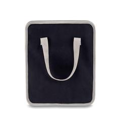 Vue Organiseur de voiture pliable - Organizer de couleur noir| Krokrodeal