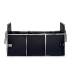 Vue Organiseur de voiture pliable - Organizer de couleur noir| Krokrodeal