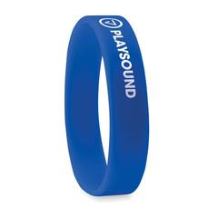 Vue Bracelet en silicone - Event de couleur bleu| Krokrodeal
