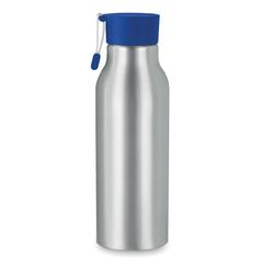 Vue Gourde en aluminium 500ml - Madison de couleur bleu| Krokrodeal