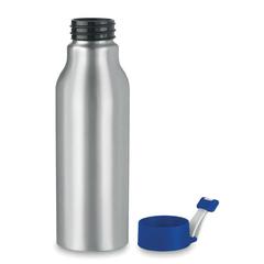 Vue Gourde en aluminium 500ml - Madison de couleur bleu| Krokrodeal
