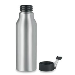 Vue Gourde en aluminium 500ml - Madison de couleur noir| Krokrodeal