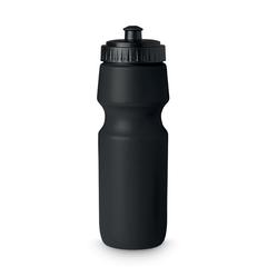 Vue Gourde de sport 700 ml - Spot seven de couleur noir| Krokrodeal