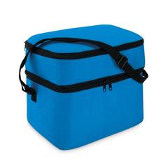 Vue Sac isotherme 2 compartiments - Casey de couleur bleu| Krokrodeal