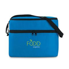 Vue Sac isotherme 2 compartiments - Casey de couleur bleu| Krokrodeal